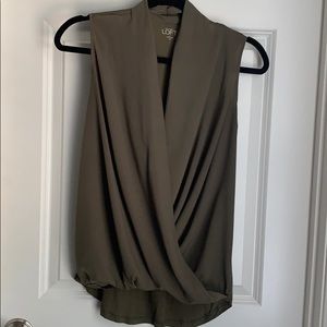 Wrap type blouse